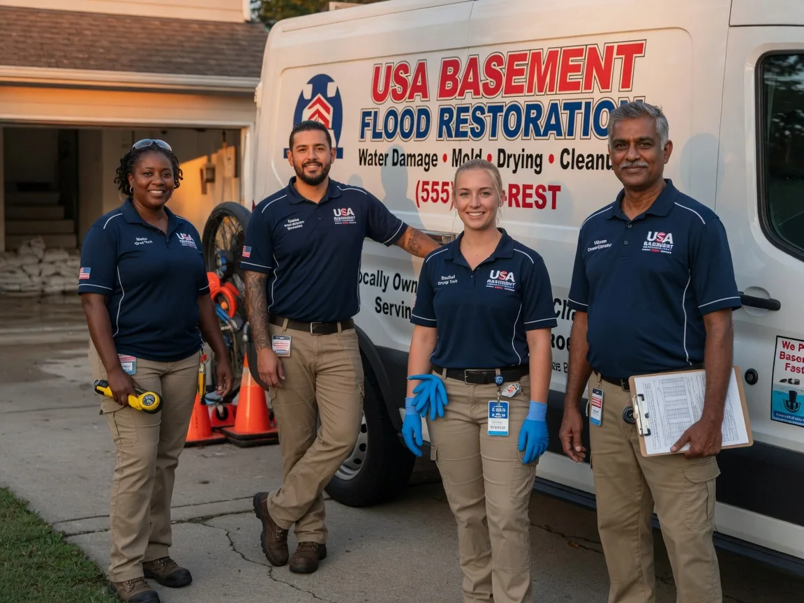 Basement Flood Cleanup company in Phlox, WI